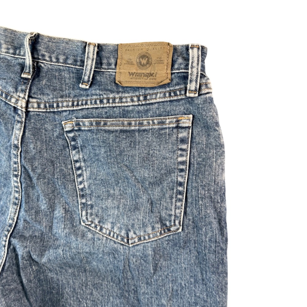 VTG Wrangler Classic Fit Straight Leg Jeans Mens 36x32 Blue Denim‎ Workwear